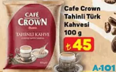 CAFE CROWN TAHİNLİ TÜRK KAHVESİ 100 G